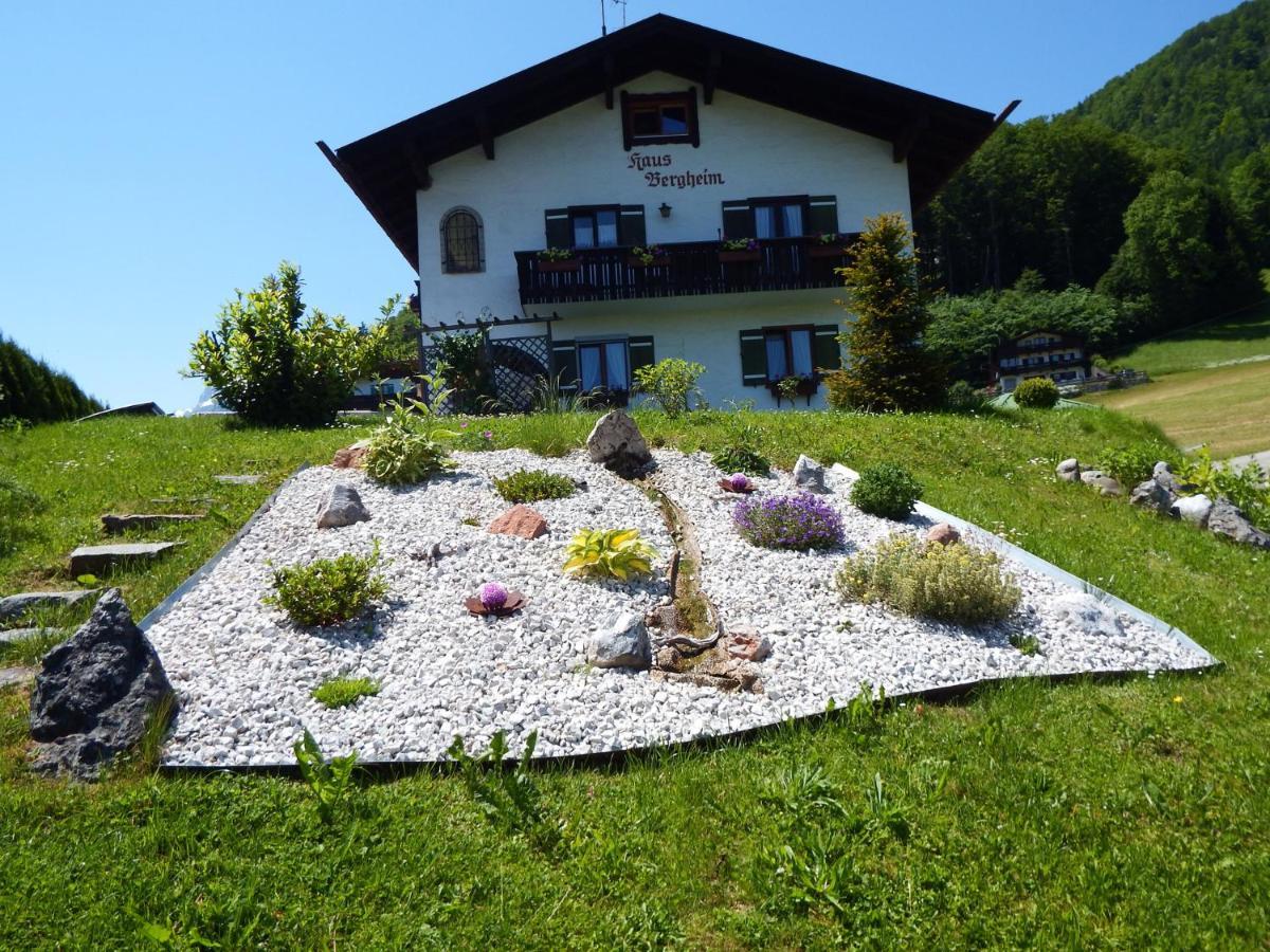 Haus Bergheim Daire Bischofswiesen Dış mekan fotoğraf