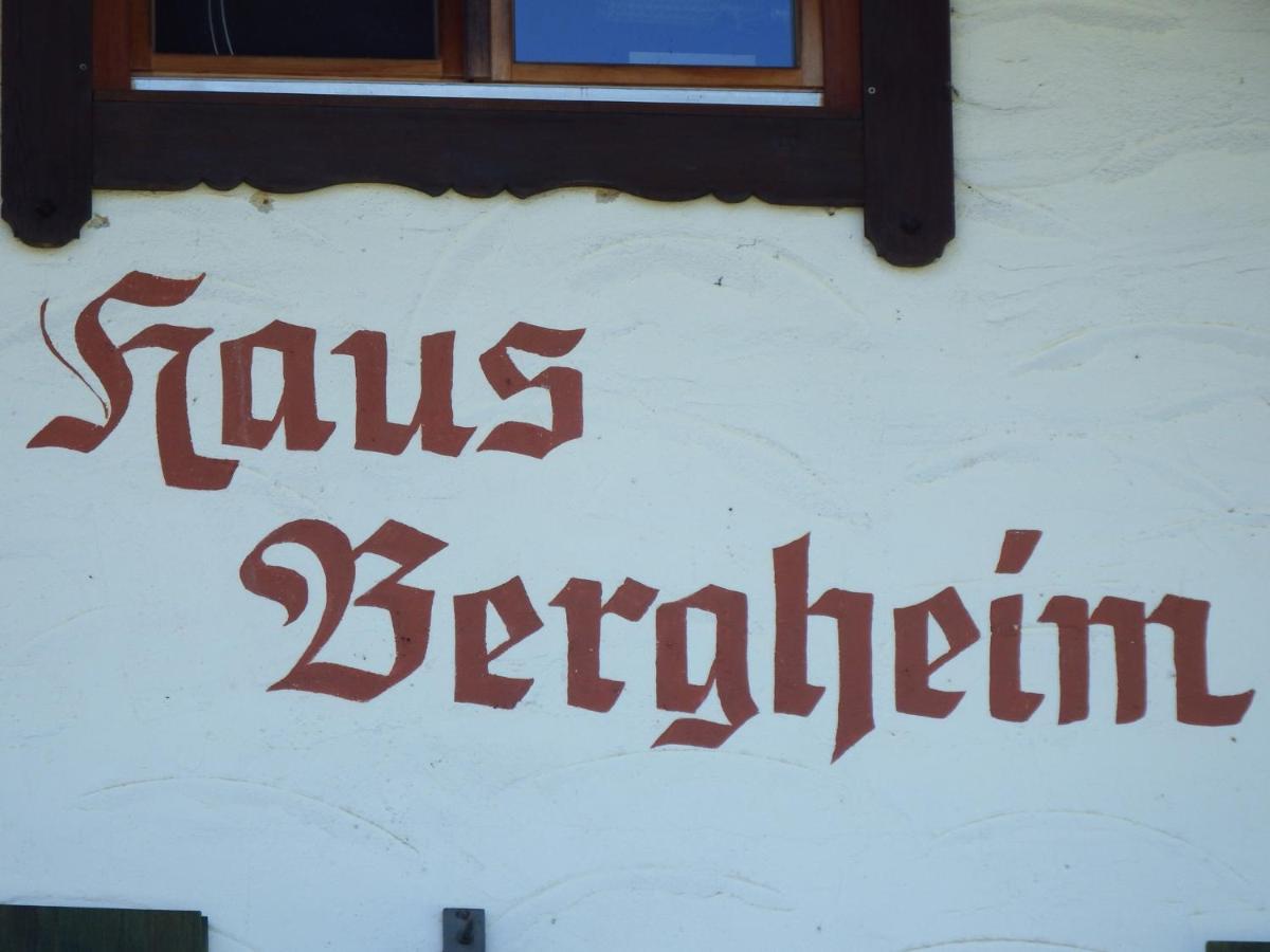Haus Bergheim Daire Bischofswiesen Dış mekan fotoğraf